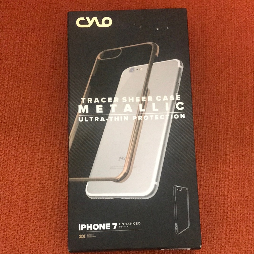 CYLO  iPhone Traces Sheer Case Metallic  7